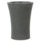 Round Toothbrush Holder Made From Stone in Black Finish